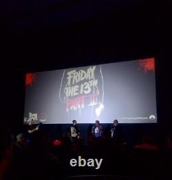 FRIDAY THE 13TH Autographed Vinyl Record JASON VOORHEES Warrington Gillette LP