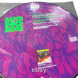 Faith No More From Out Of Nowhere SIGNED 12 Pic Disc Vinyl LASPX24 Rare