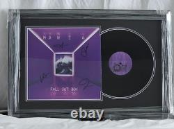 Fall Out Boy Band Signed Autographed Mania LP Record Vinyl JSA COA
