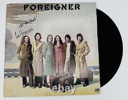 Foreigner Lou Gramm Signed Self Titled Vinyl LP Record Autographed