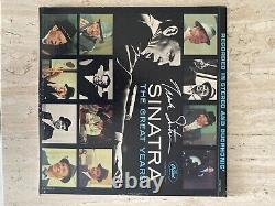 Frank Sinatra autographed signed vinyl records