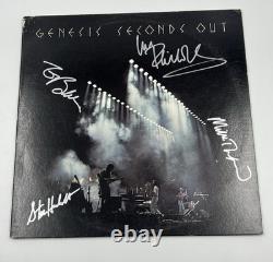 GENESIS Seconds Out Signed Autographed LP Vinyl Record Autograph Store