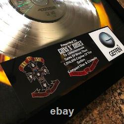GUNS N' ROSES (Appetite For Destruction) CD LP Record Vinyl Autographed Signed