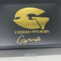 GZA Liquid Swords The Singles Vinyl Box Set Deluxe Art Edition Signed Wu Tang