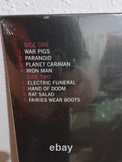 Geezer Butler Signed Black Sabbath Paranoid Vinyl LP Album Gatefold JSA COA