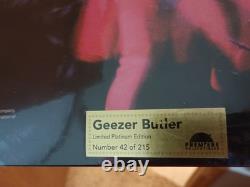 Geezer Butler Signed Black Sabbath Paranoid Vinyl LP Album Gatefold JSA COA