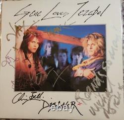 Gene Loves Jezebel Band Signed LP Discover