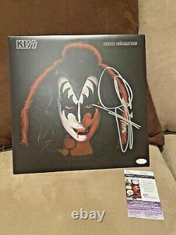 Gene Simmons signed KISS Solo 1978 2014 Reissue Album LP Record Vinyl JSA V73423