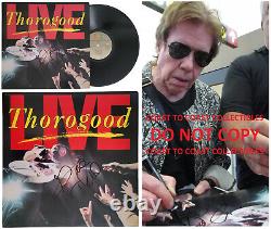 George Thorogood Signed Thorogood Live Album COA Proof Autographed Vinyl Record