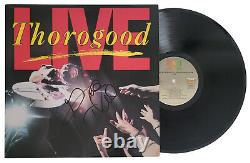 George Thorogood Signed Thorogood Live Album COA Proof Autographed Vinyl Record