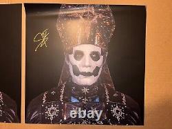 Ghost Band Tobias Forge Signed Autographed Impera CD Signed Print X2 Vinyl LP