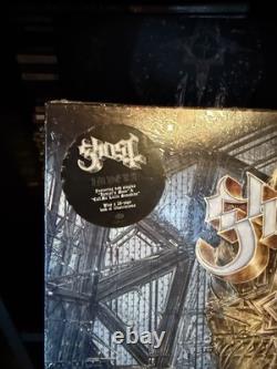 Ghost Papa Emeritus IV signed Autograph With Impera Solid Grey 1/500 Vinyl