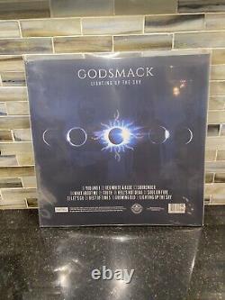 Godsmack Lighting up the Sky Vinyl LP & Signed Lithograph In Hand