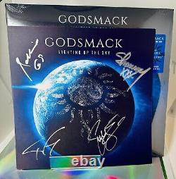 Godsmack Signed Autographed Lighting Up The Sky Vinyl Record Album Sully Erna +3