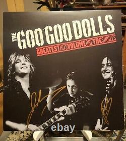 Goo Goo Dolls Signed Greatest Hits Volume One The Singles Vinyl LP Autographed
