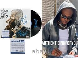 Gunna Signed Meet The Woo Vinyl & Record Pop Smoke Acoa Coa + Proof