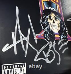 Guns N' Roses Appetite for Destruction Autographed Vinyl Record all 5 original