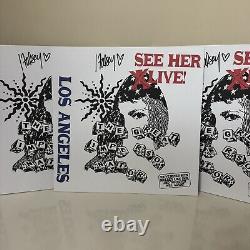 Halsey SIGNED Los Angeles The Great Impersonator vinyl HEART SIGNATURE (1)