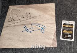 Hardy Signed AUTOGRAPH QUIT Vinyl ALBUM Record JSA COA