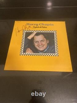 Harry Chapin SIGNED Heads And Tales 1972 Vinyl Lp