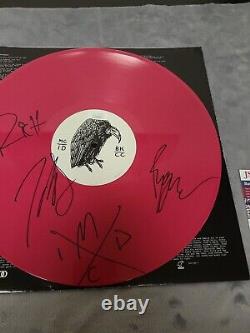 Highly Suspect Signed PINK Vinyl Ultra Rare! JSA Certified Mister Asylum