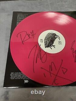 Highly Suspect Signed PINK Vinyl Ultra Rare! JSA Certified Mister Asylum