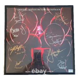 IT Cast Signed (8x) Vinyl Soundtrack With COA & Photo Proof Hand Autograph 2017