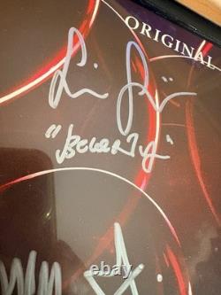 IT Cast Signed (8x) Vinyl Soundtrack With COA & Photo Proof Hand Autograph 2017