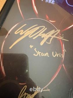 IT Cast Signed (8x) Vinyl Soundtrack With COA & Photo Proof Hand Autograph 2017
