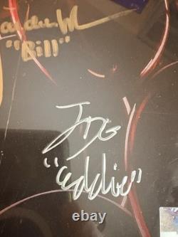 IT Cast Signed (8x) Vinyl Soundtrack With COA & Photo Proof Hand Autograph 2017