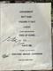 Ian Valedictorian Singed Vinyl Record With Signed Set List