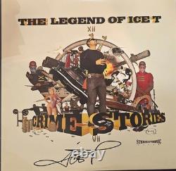 Ice-t Hand Signed Autographed The Legend Of Ice-t Vinyl Album Lp +jsa Coa