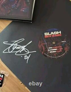 In Hand, SIGNED! Slash Orgy of the Damned Vinyl Autographed Sleeve Guns N' Roses