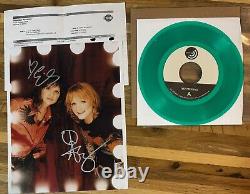 Indigo Girls RARE Test Pressing #38/50 On Green Vinyl + Signed 8x10 Rare Find