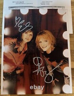 Indigo Girls RARE Test Pressing #38/50 On Green Vinyl + Signed 8x10 Rare Find