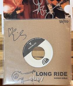 Indigo Girls RARE Test Pressing #38/50 On Green Vinyl + Signed 8x10 Rare Find