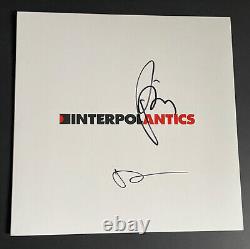 Interpol Signed Album Lp Vinyl 12 Antics