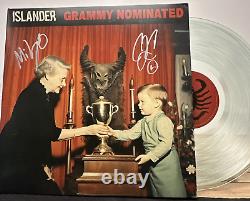 Islander Grammy Nominated SIGNED SEE-THRU GREEN Vinyl LP NEW