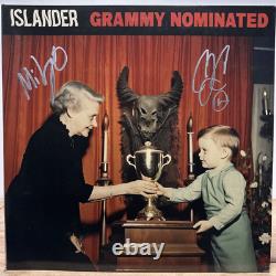 Islander Grammy Nominated SIGNED SEE-THRU GREEN Vinyl LP NEW