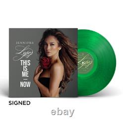 JENNIFER LOPEZ SIGNED This Is Me. Now On The JLO Exclusive Emerald Vinyl