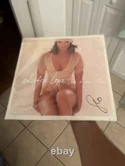 JENNIFER LOPEZ SIGNED VINYL THIS IS ME 20th Anniversary AUTOGRAPHED