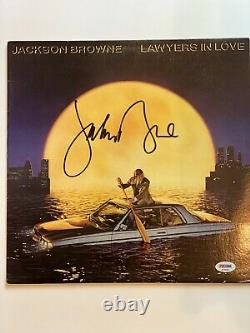 Jackson Browne signed/autographed record/album/vinyl Lawyers In Love PSA AE28492