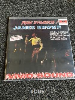 James Brown Hand Signed Autographed Pure Dynamite King 883 Lp Vinyl Record