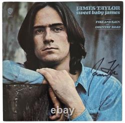 James Taylor Signed Sweet Baby James Album COA Proof Autographed Vinyl Record