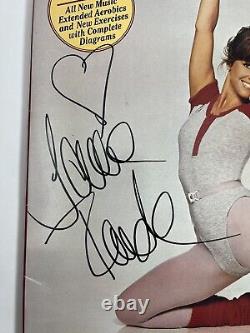 Jane Fonda Signed Autographed Workout Record Vinyl Album