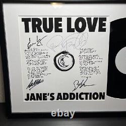 Jane's Addiction Imminent Redemption AUTOGRAPHED Vinyl 12 RSD