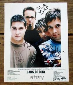 Jars Of Clay Self Titled (2010) 2xVinyl, Signed Photo Open Shrink Rare! NM