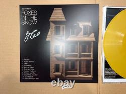 Jason Isbell Signed Autographed Vinyl Record LP Foxes In The Snow
