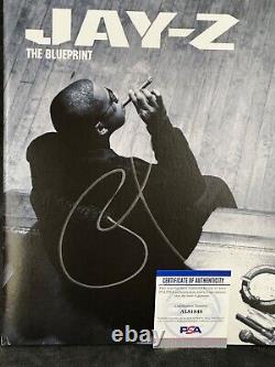 Jay-Z The Blueprint LP Signed Vinyl Autographed Record Auto Album Cover PSA