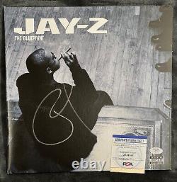 Jay-Z The Blueprint LP Signed Vinyl Autographed Record Auto Album Cover PSA